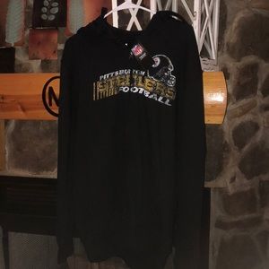 NWT Steelers Zip-up hoodie Jacket